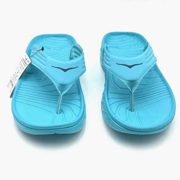 NEW Hoka One One Ora Recovery Flip Flop Men’s Sandal Scuba Blue FL1122 main image 6